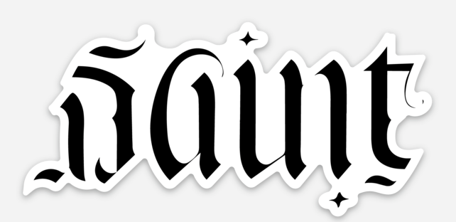 Saint/Sinner Sticker